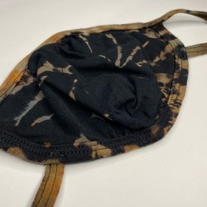 Green Cotton Face Mask